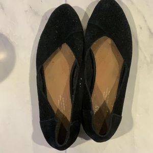Toms Jutti Neat Suede Flats